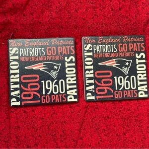 Coasters - Black‎ and Red